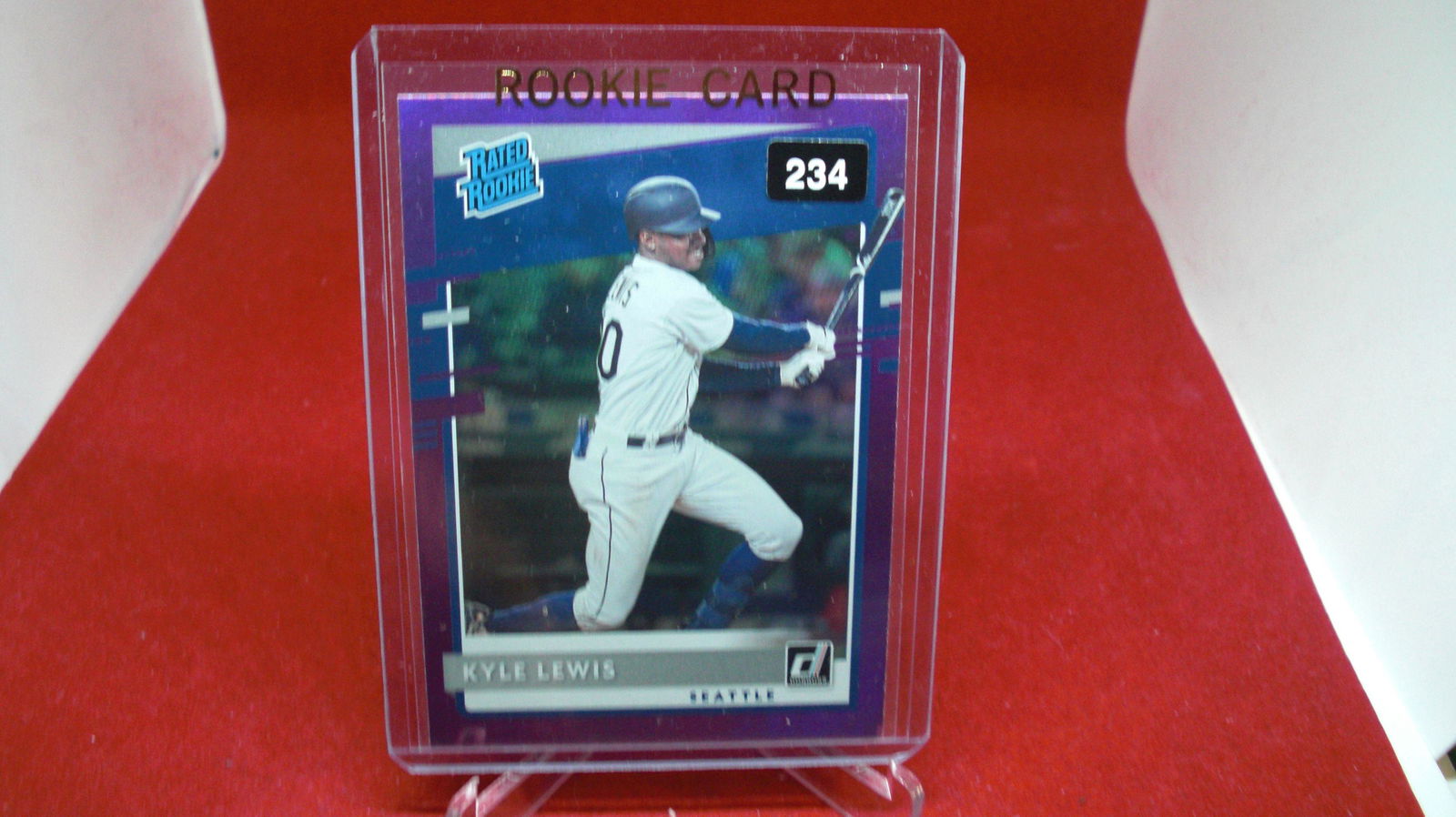kyle lewis rated rookie purple (1 of 1)
