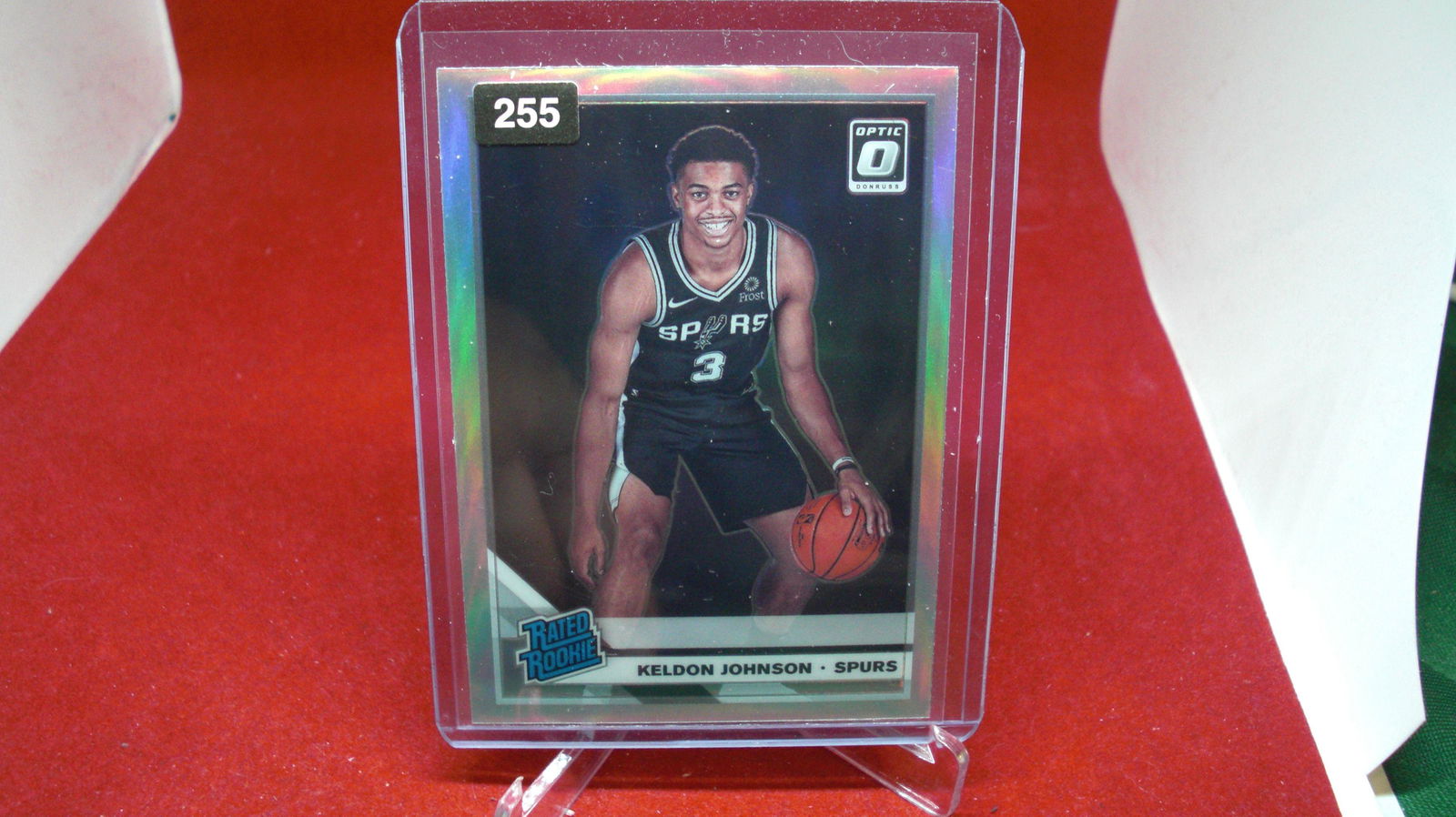 keldon johnson rated rookie optic (1 of 1)