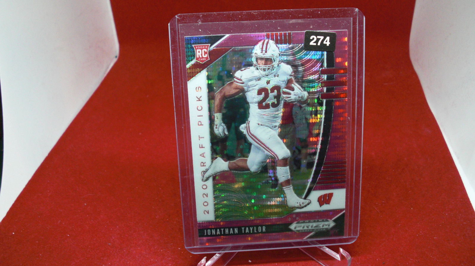 jonathan taylor rookie pink prizm (1 of 1)