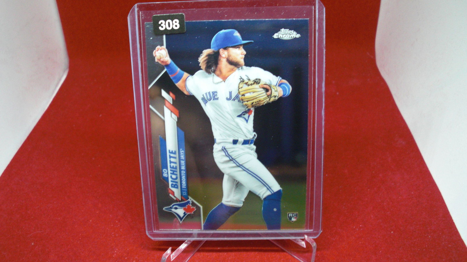bo bichette rookie: in top loader