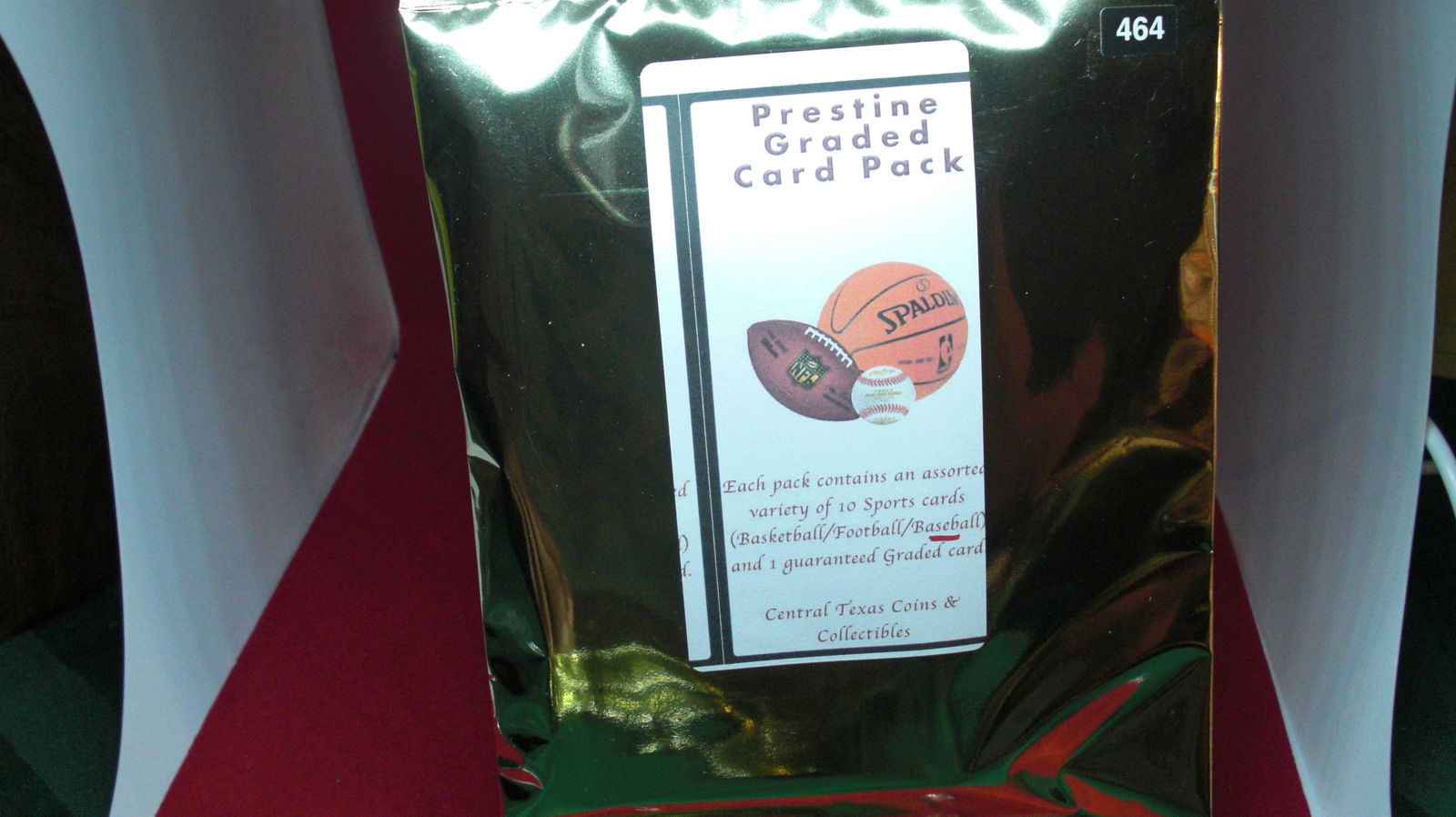 baseball hotpack with graded baseball card guaranteed (1 of 1)