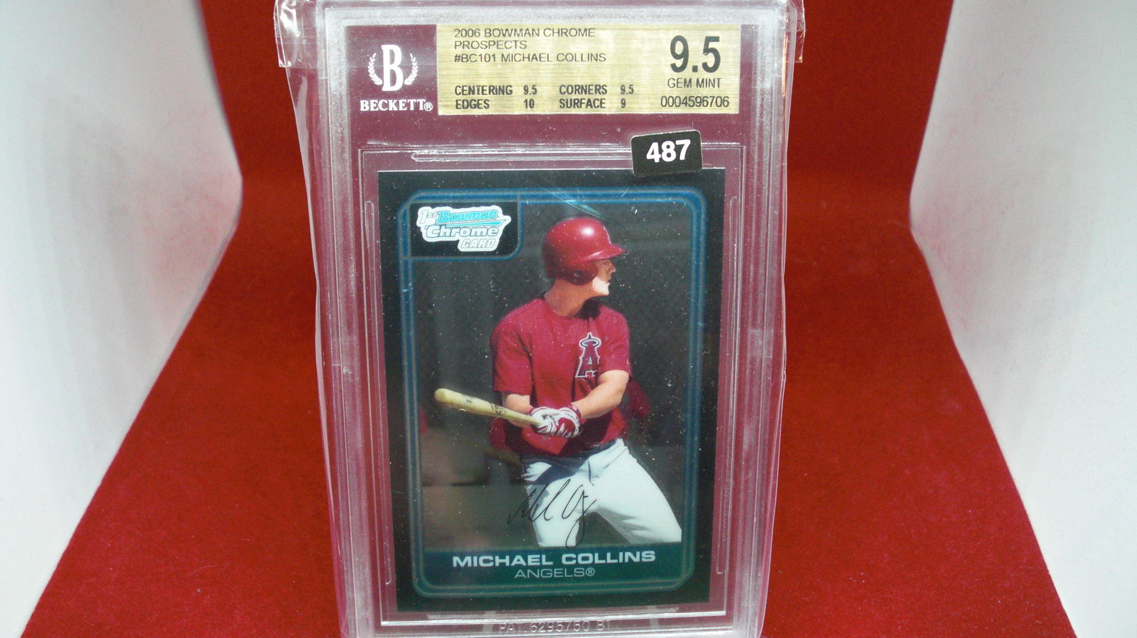 beckett graded michael collins mint 9.5 (1 of 1)