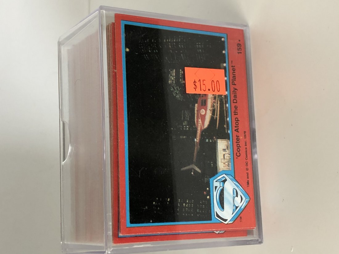 1978 & 1980 Superman Trading Card Lot of 90 (1 of 1)