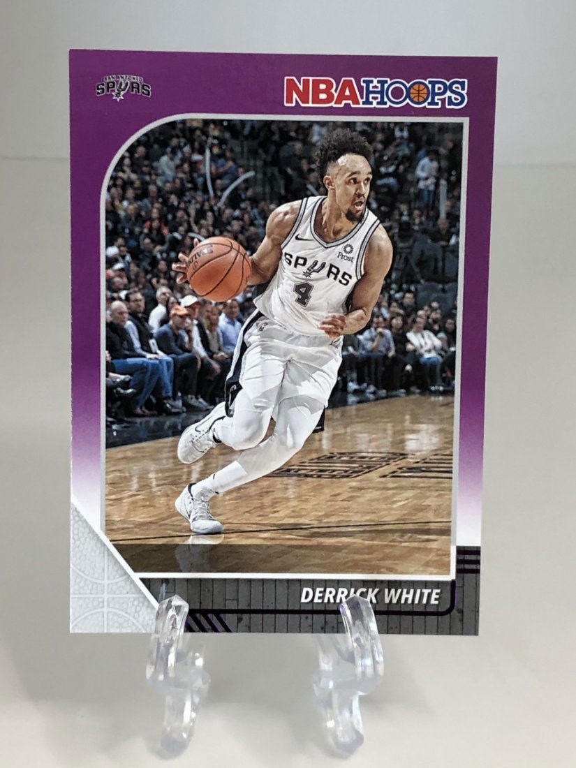 2019-20 Derrick White NBA Hoops No. 176 Purple Parallel (1 of 1)