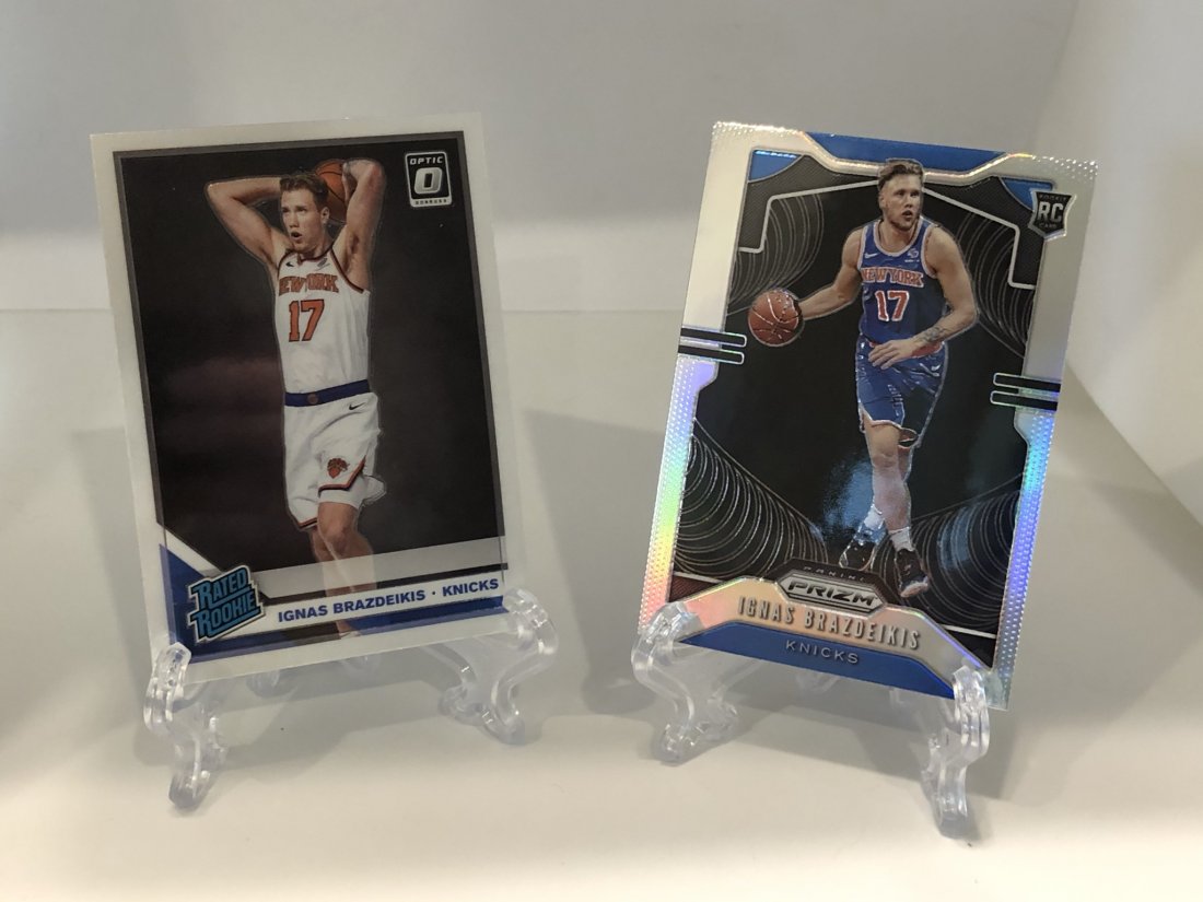 Ignas Brazdeikis Panini Prizm Rookie/ Donruss Optic (1 of 1)