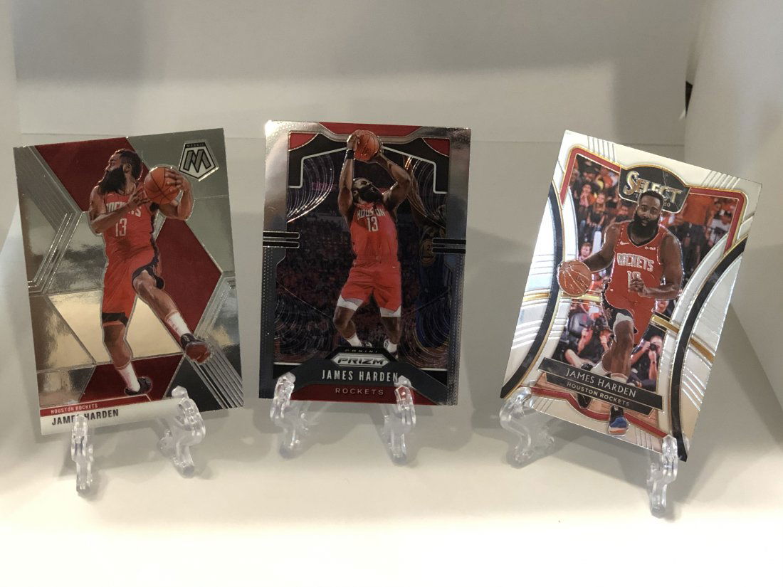2019-20 James Harden Panini Prizm/ Mosaic/ Select (1 of 1)