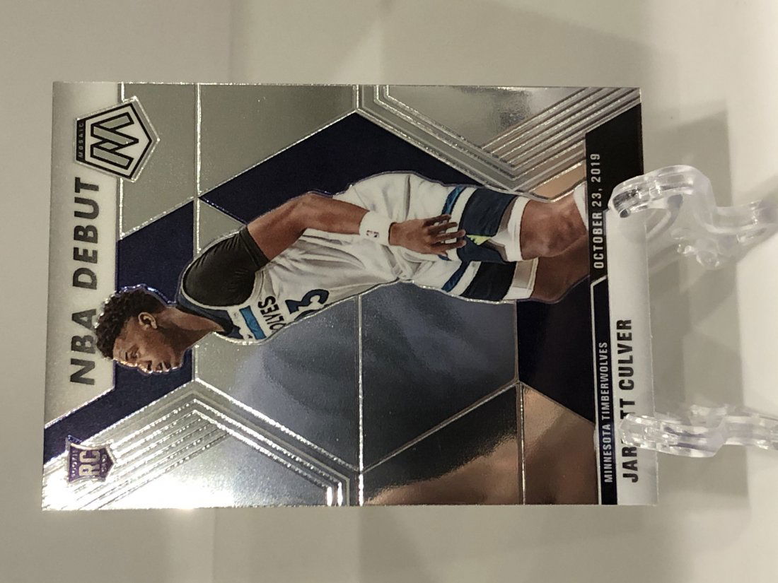 2019-20 Jarrett Culver Panini Mosaic NBA Debut Rookie (1 of 1)