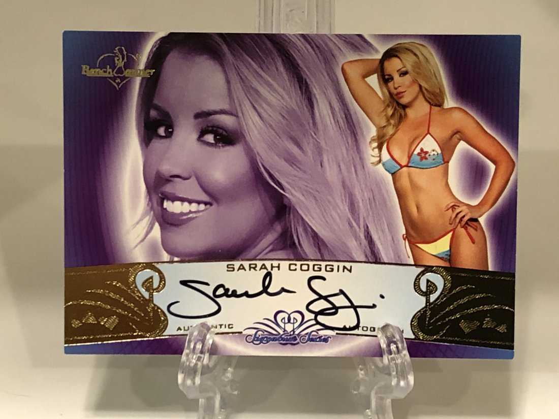 Sarah Coggin Autographed Trading Card: Autographed Trading Card
