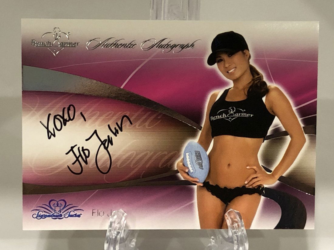 Flo Jalin Autographed Trading Card: Autographed Trading Card