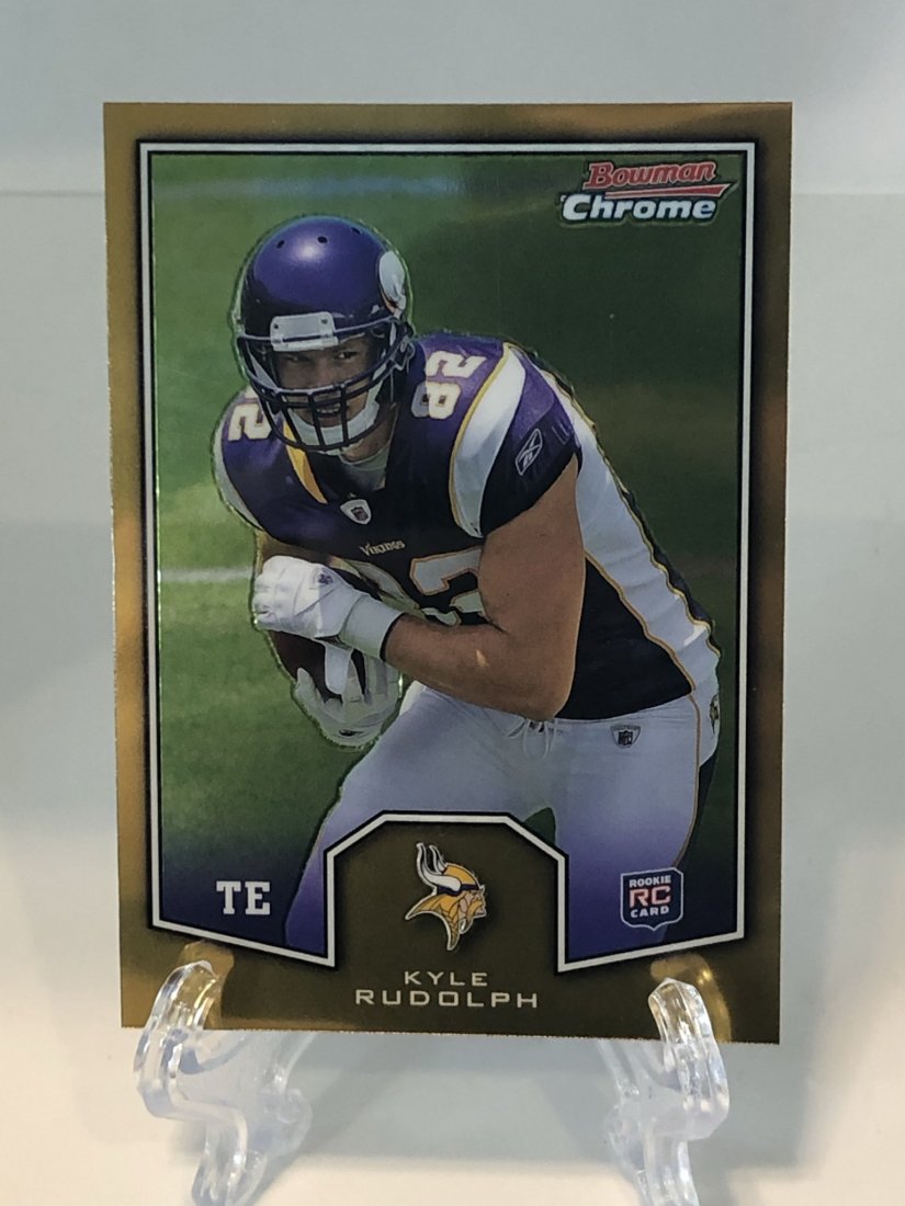 Topps Bowman Chrome Kyle Rudolph Rookie Card (1 of 1)