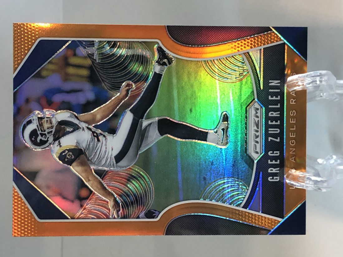 2019 Greg Zuerlein Panini Prizm Orange Refractor (171 (1 of 1)