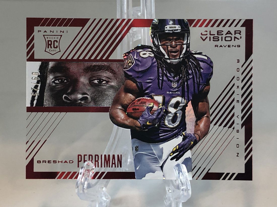 2015 Breshad Perriman Panini Clear Vision Rookie Card ( (1 of 1)