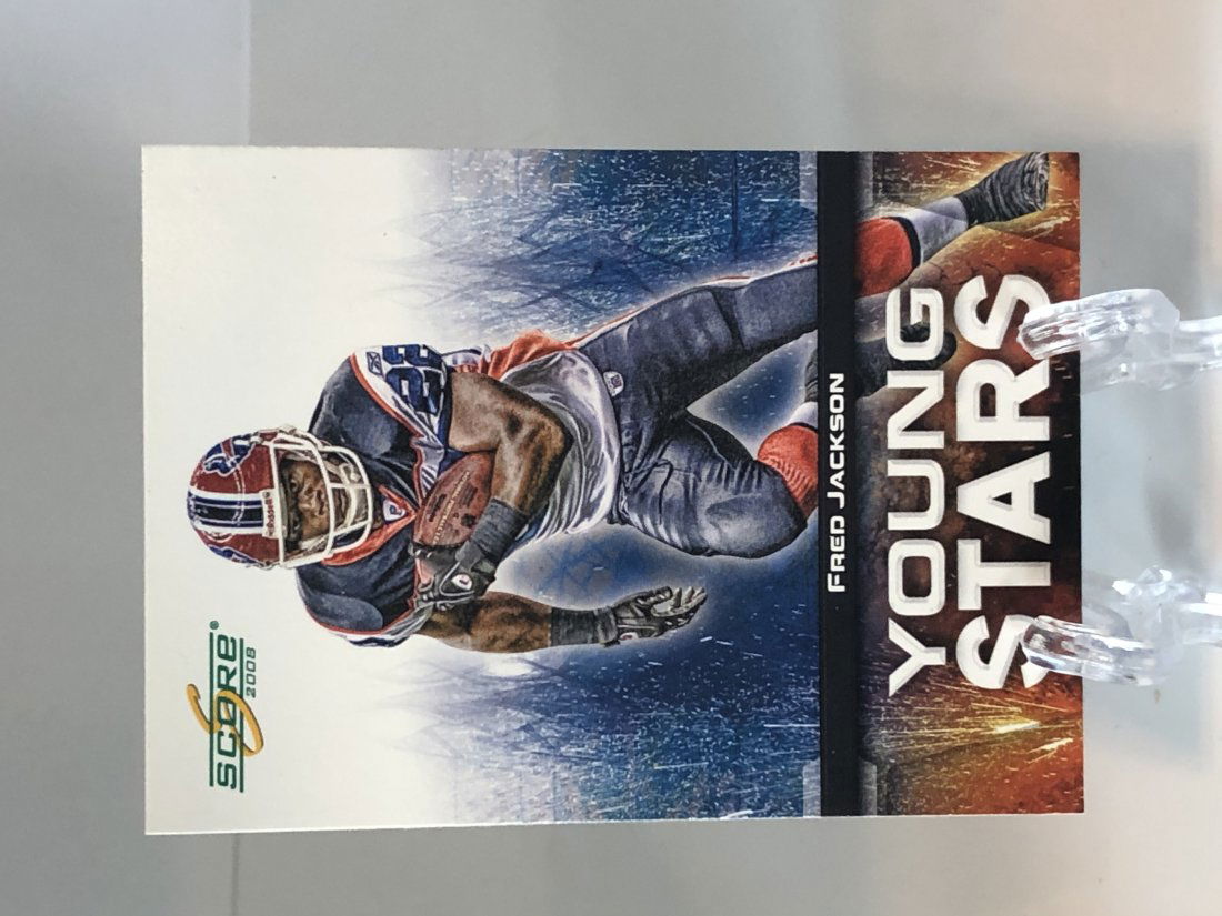 2008 Fred Jackson Score Rookie Card (1 of 1)