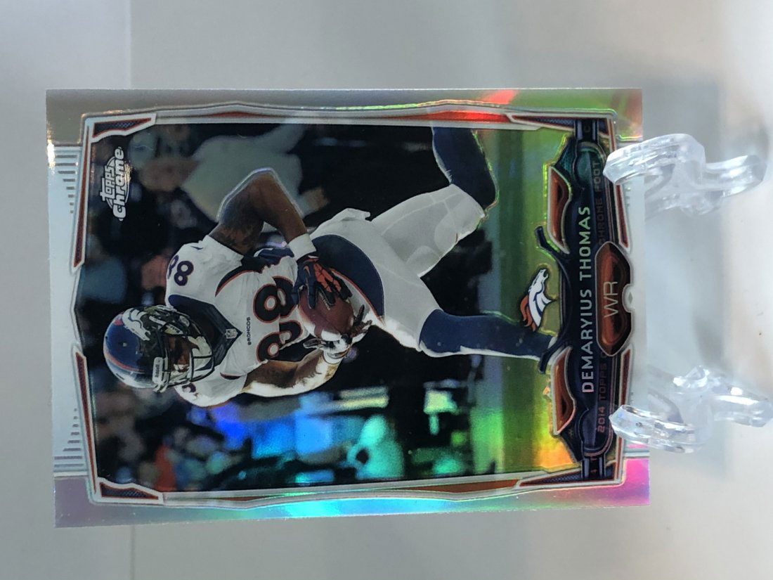 2014 Demaryius Thomas Topps Chrome Football Card (1 of 1)