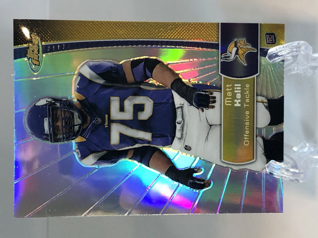 2012 Matt Kalil Topps Finest Rookie Card (1 of 1)