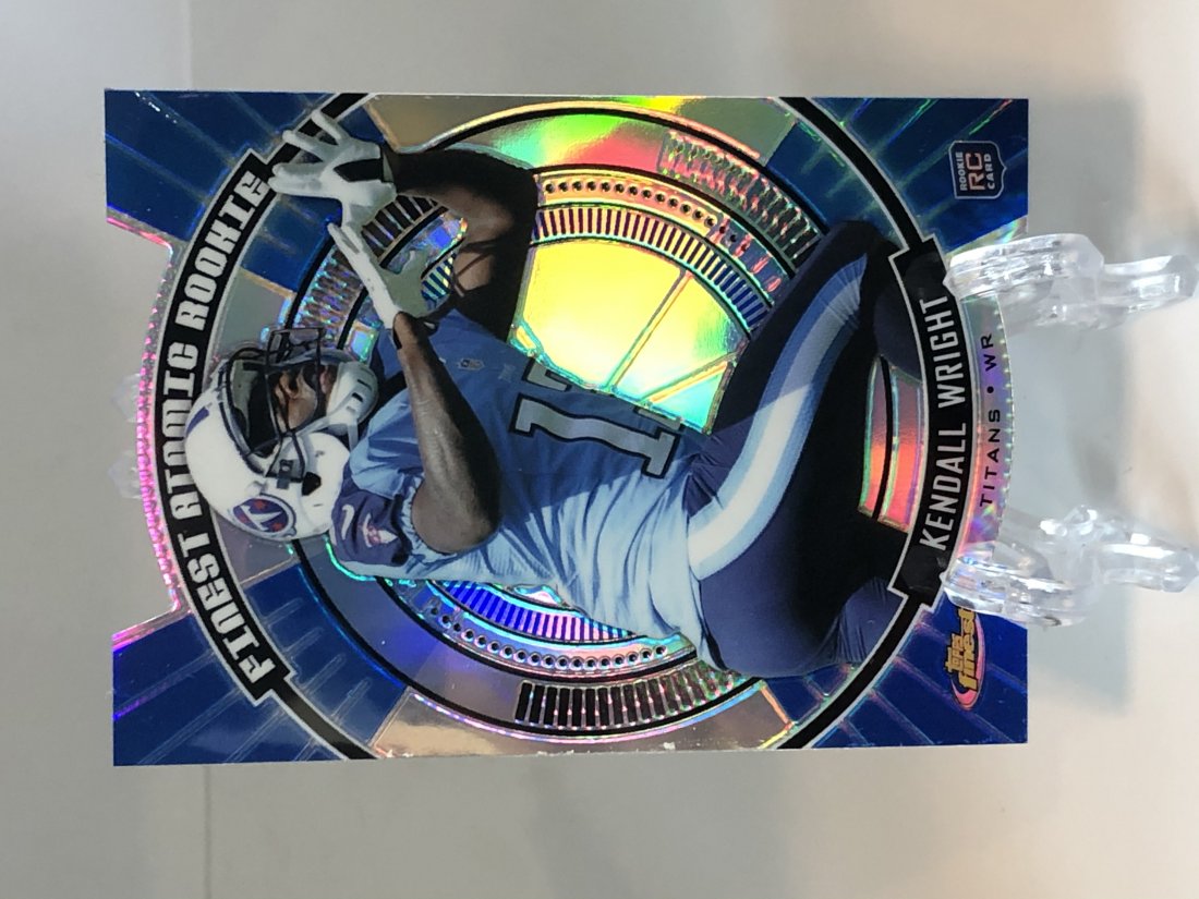 2012 Kendall Wright Topps Finest Atomic Rookie Football (1 of 1)