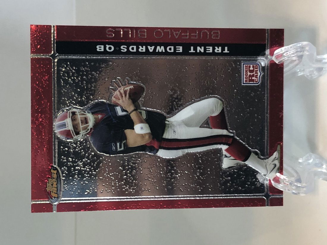 2007 Trent Edwards Topps Finest Rookie Card (1 of 1)