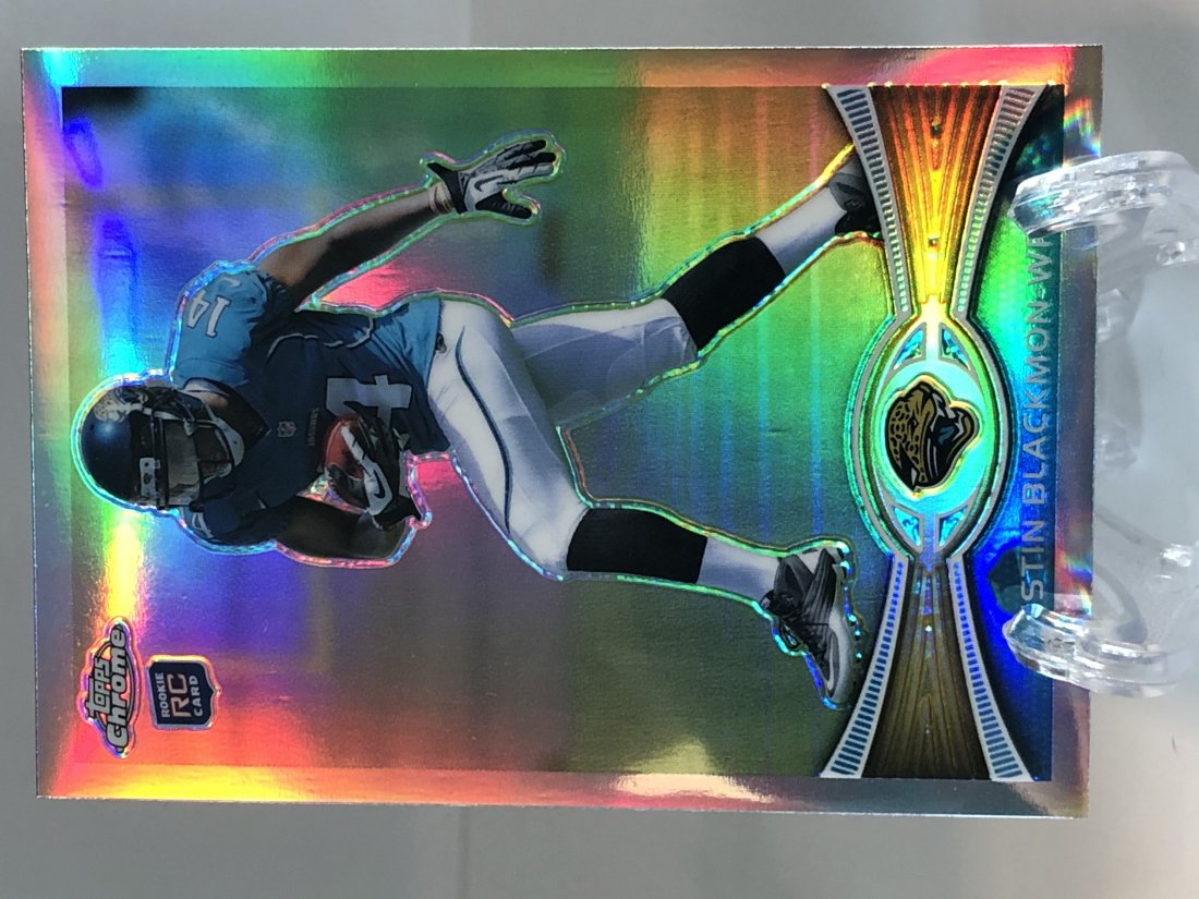 2012 Justin Blackmon Topps Chrome Rookie Card (1 of 1)