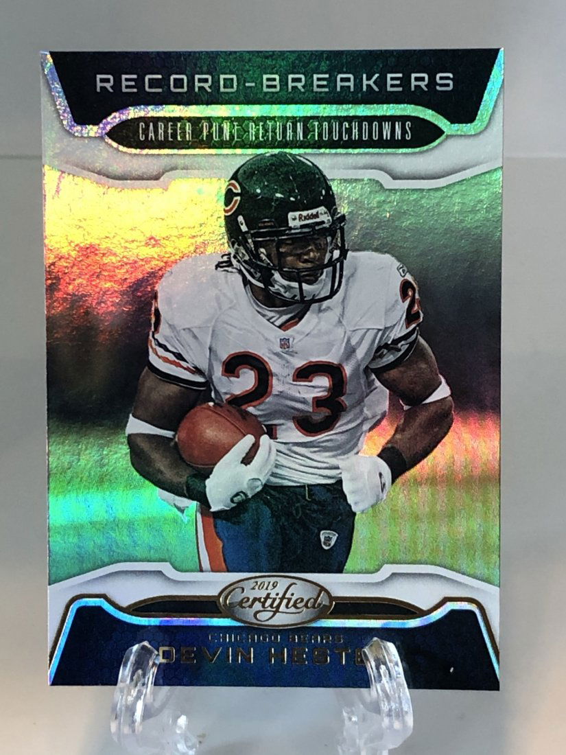 2019 Devin Hester Panini Certified Football Card (1 of 1)
