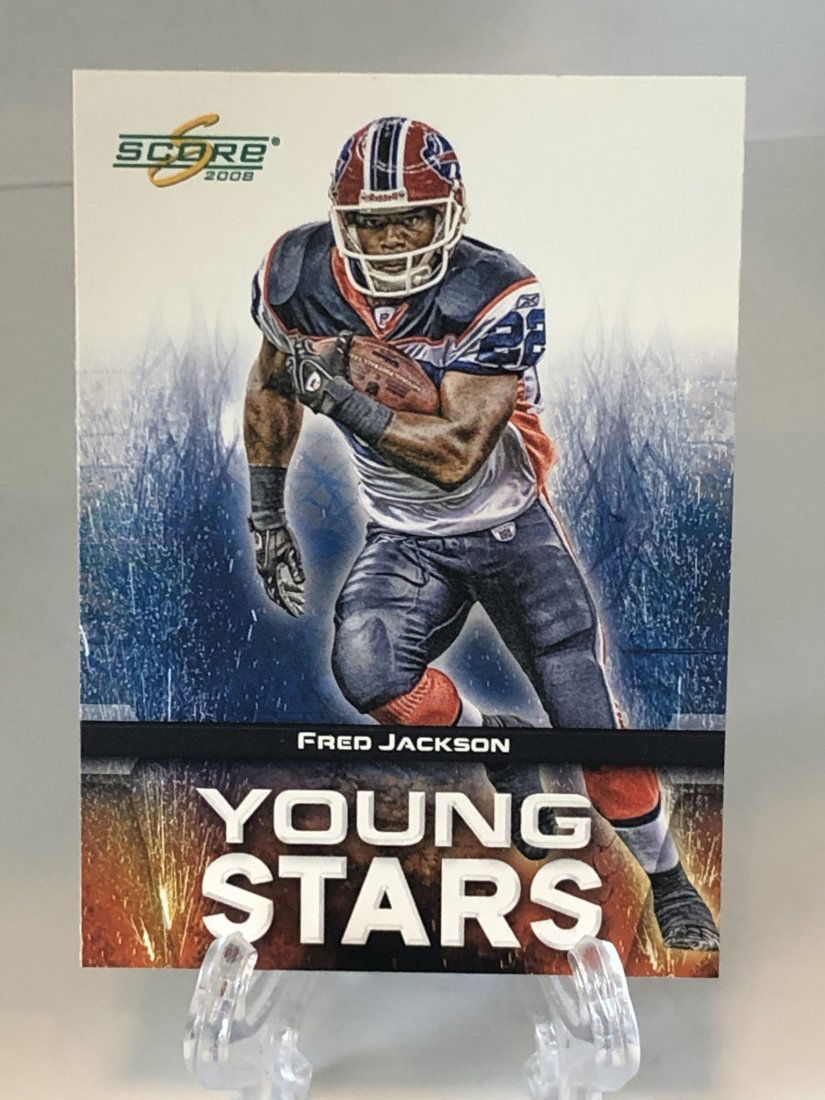2008 Fred Jackson Score Rookie Card (1 of 1)