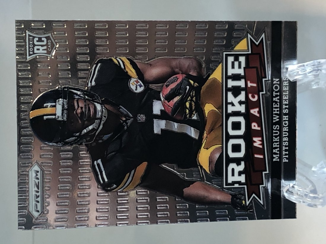2013 Markus Wheaton Panini Prizm Impact Rookie Football: Panini Prizm Rookie Football Card