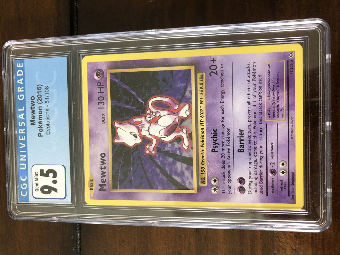 Mewtwo XY Evolutions CGC 9.5 (1 of 1)