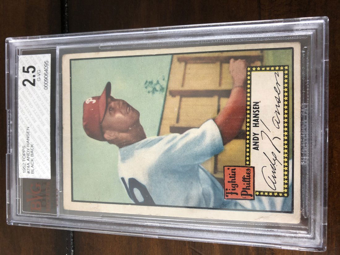1952 Andy Hansen Topps Beckett 2.5 (1 of 1)