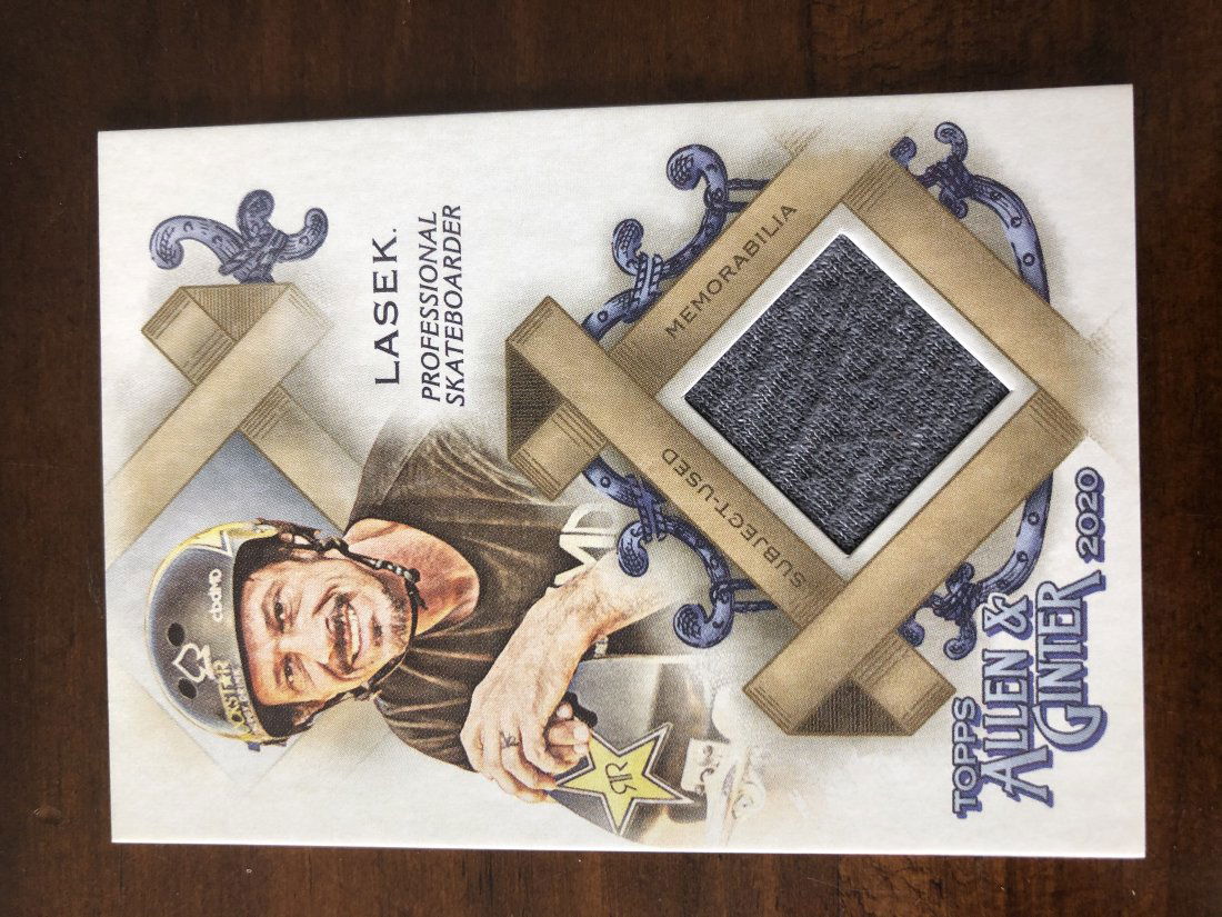 Bucky Lasek Pro Skateboarder Subject Used Memorabilia (1 of 1)