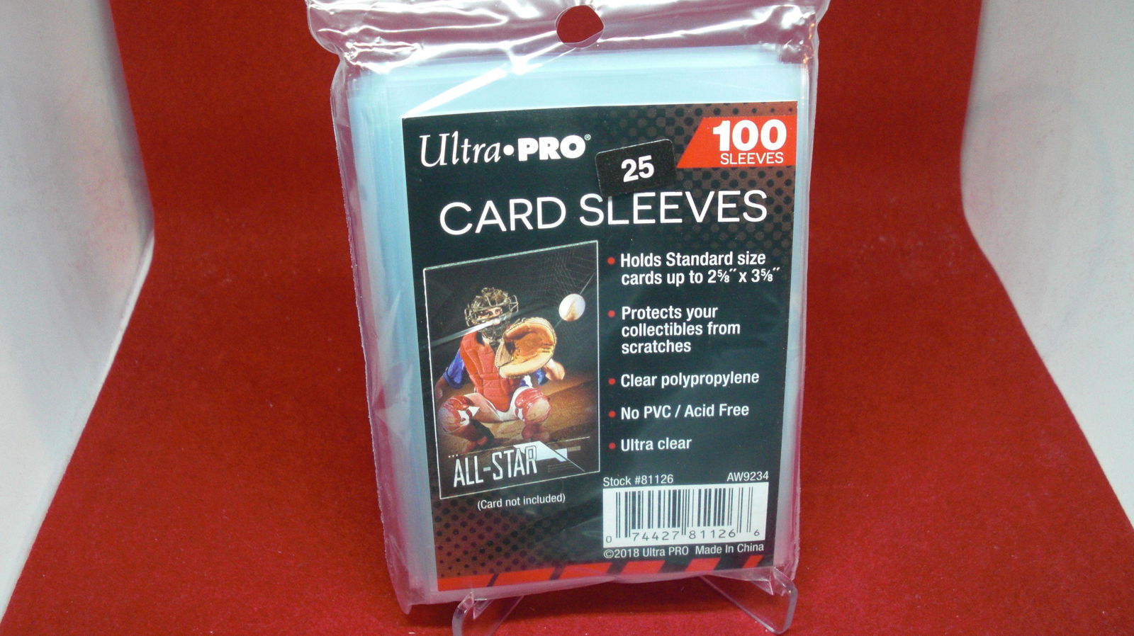 ultra pro card sleeves unopened (1 of 1)