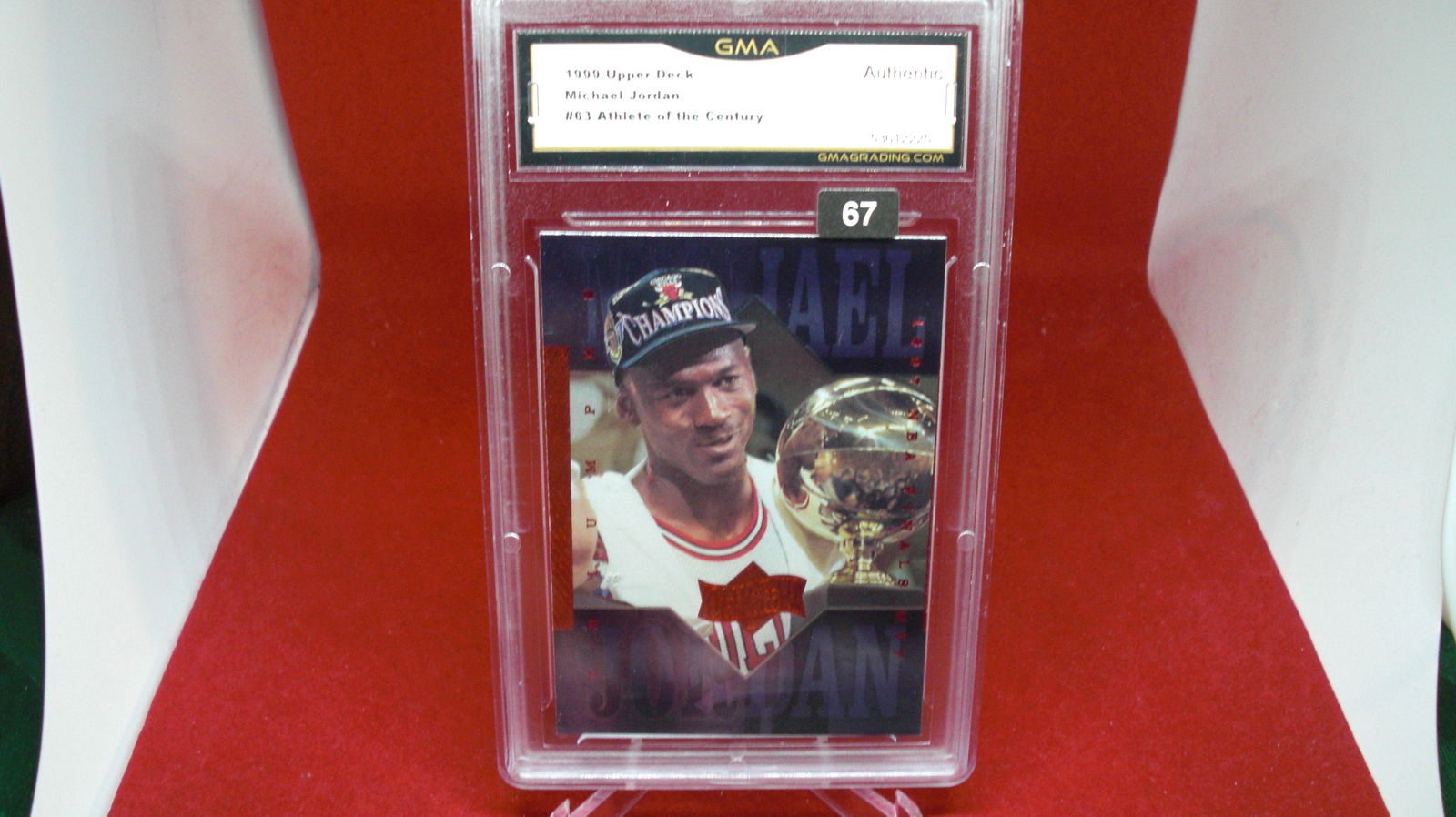 gma graded 1999 michael jordan authentic (1 of 1)