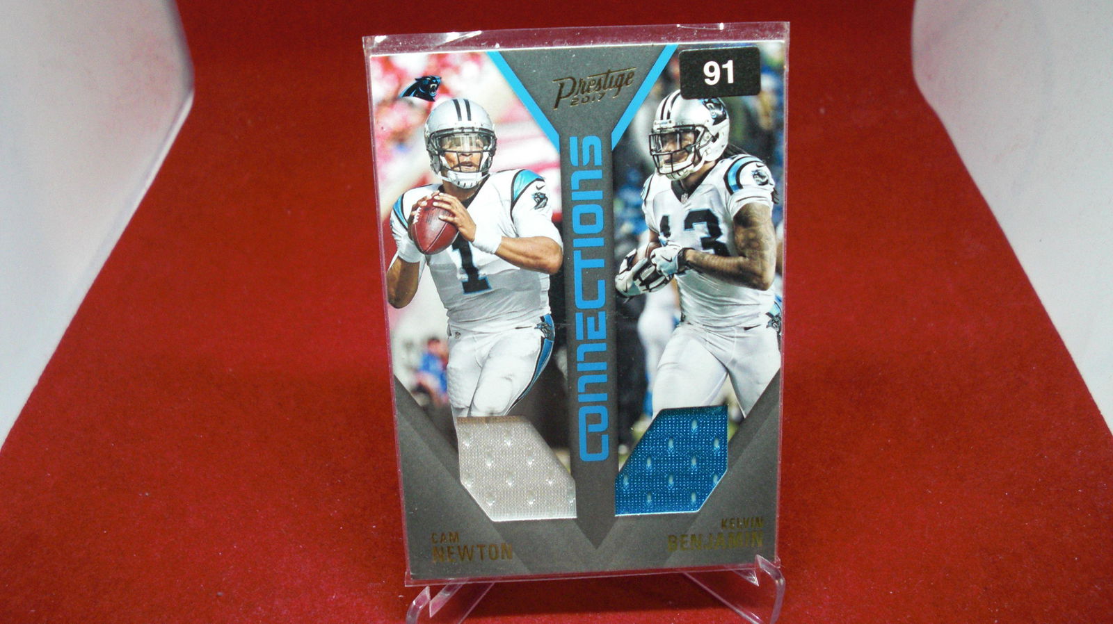 cam newton and kelvin benjamin duel jersey (1 of 1)