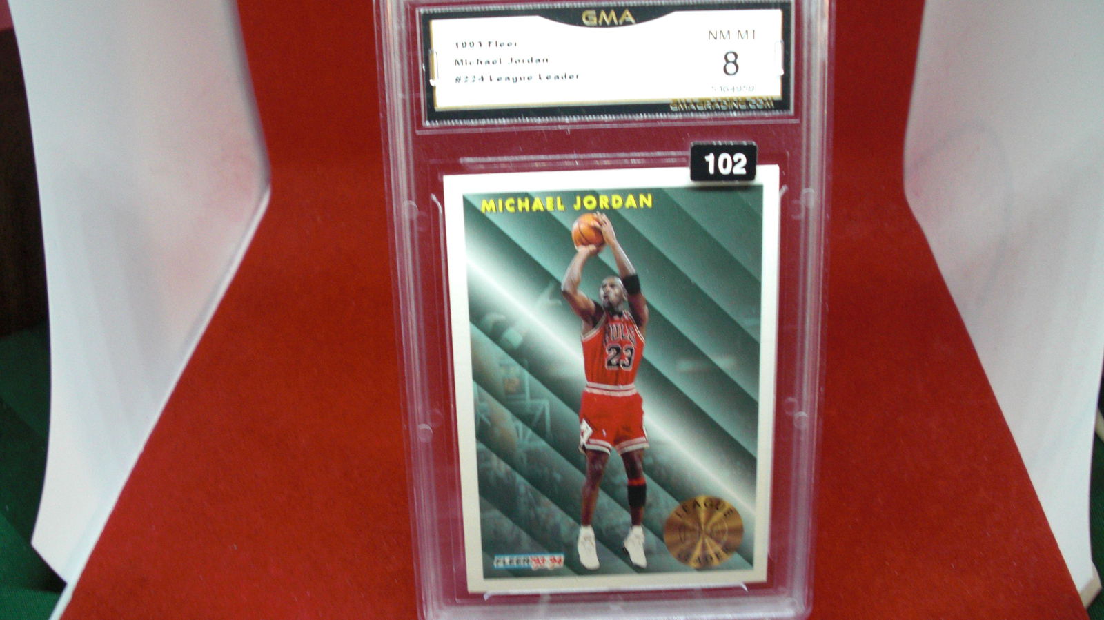 gma graded 1993 michael jordan mint 8 (1 of 1)