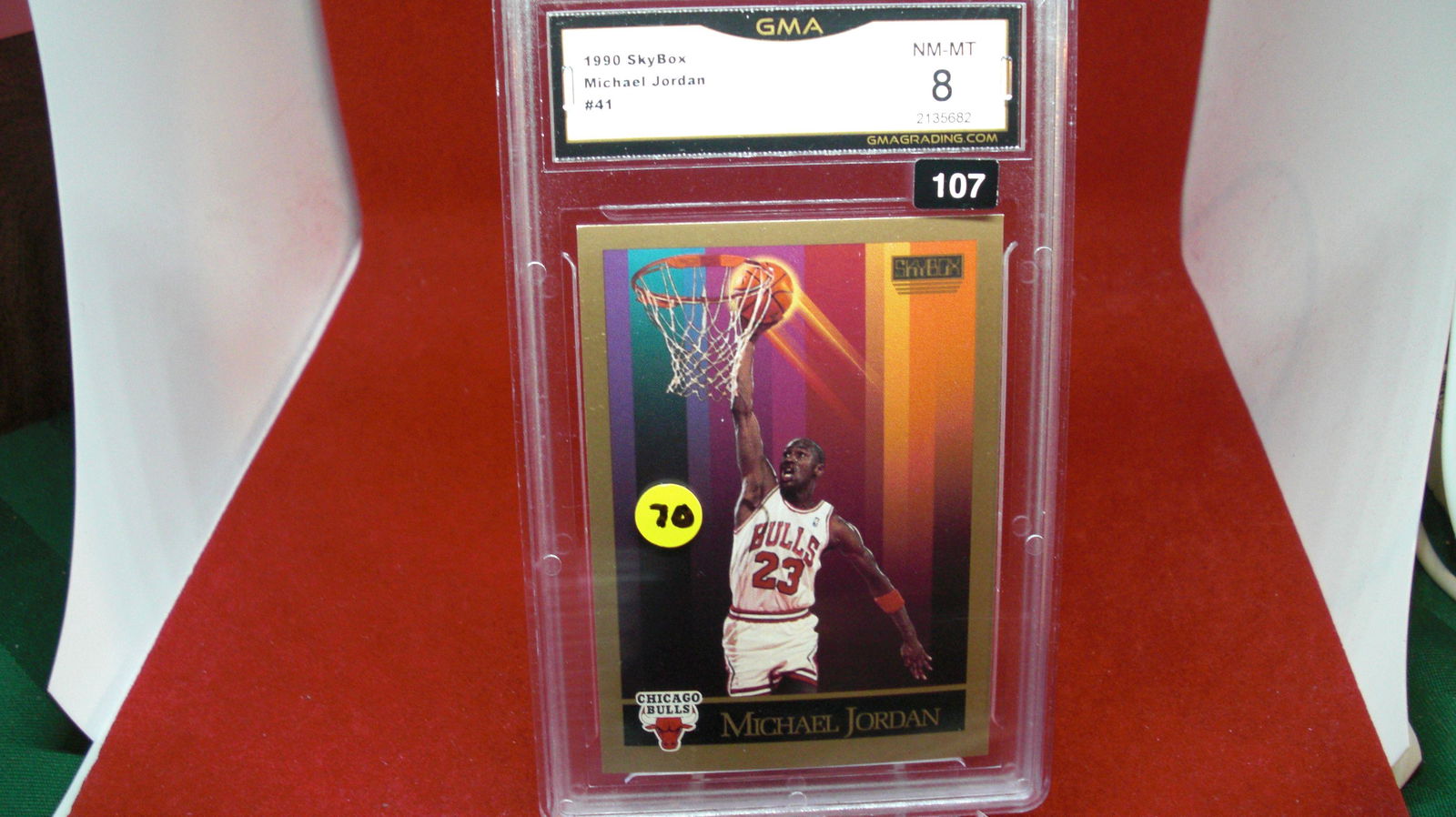 gma graded 1990 michael jordan mint 8 (1 of 1)
