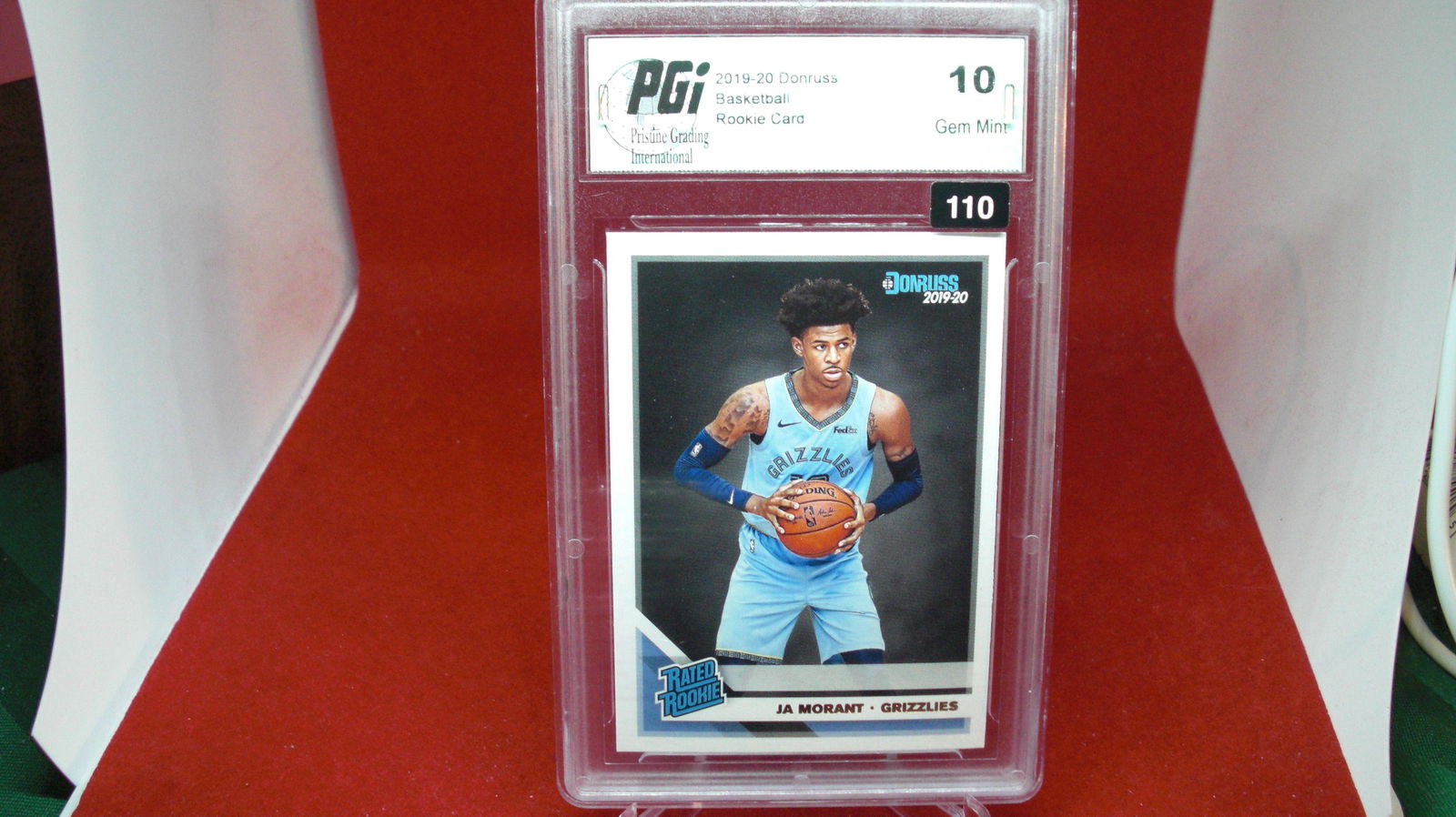 pgi graded ja morant rated rookie mint 10 (1 of 1)