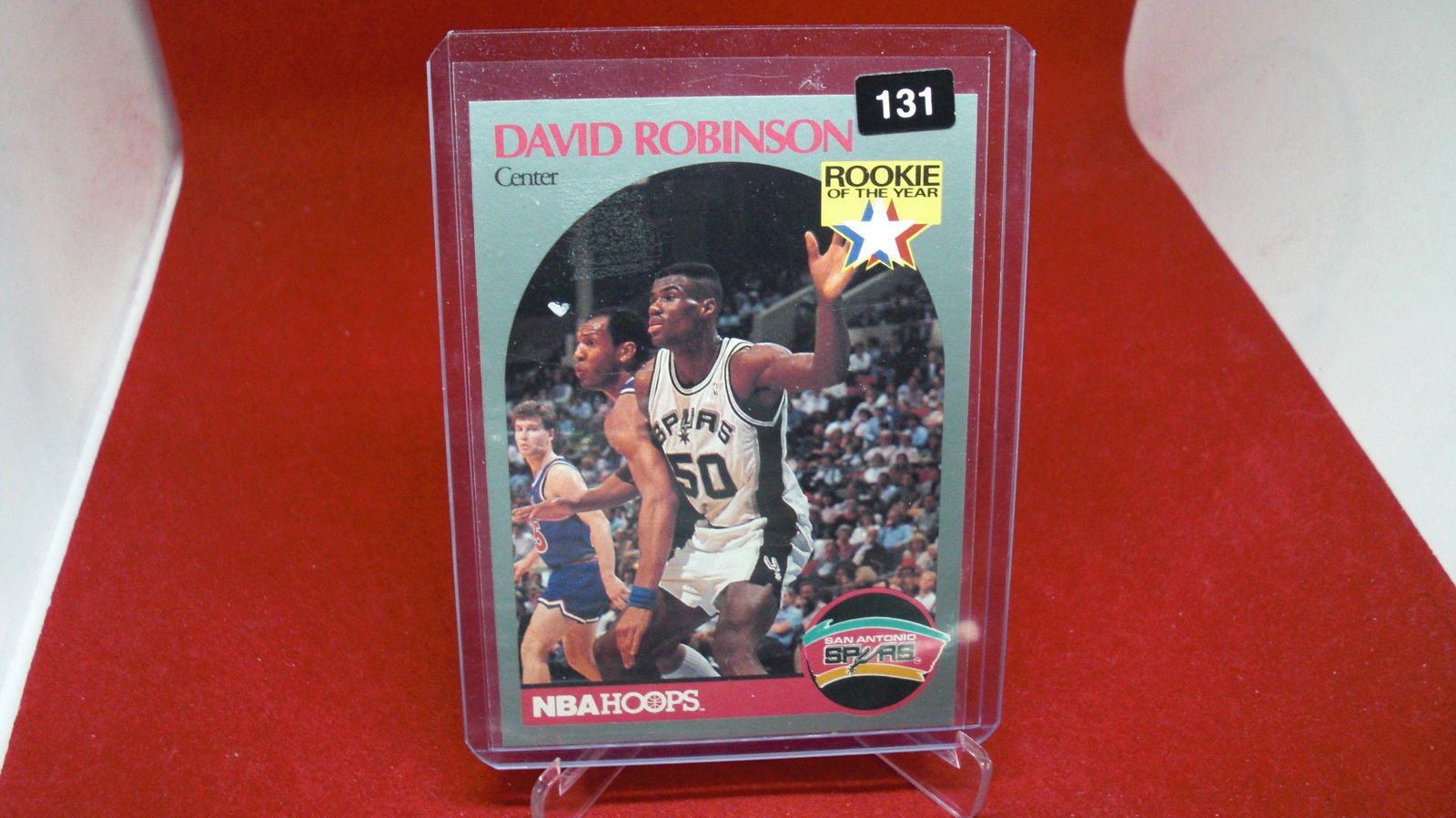 david robinson rookie: in top loader