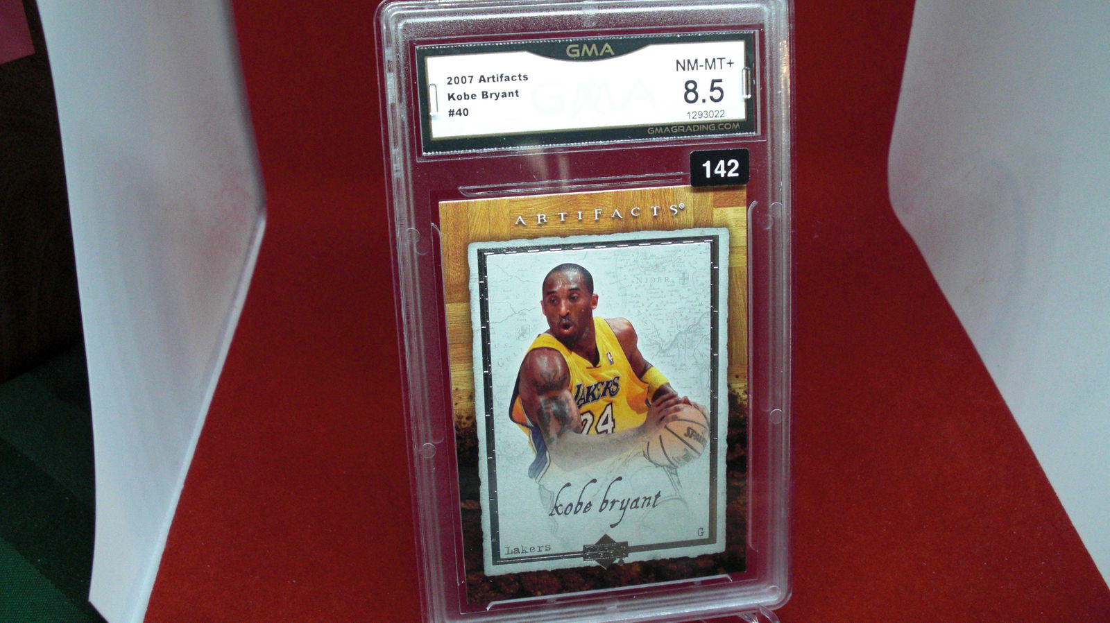gma graded 2007 kobe bryant mint 8.5 (1 of 1)
