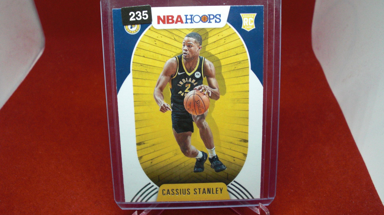 casssius stanley rookie: in top loader