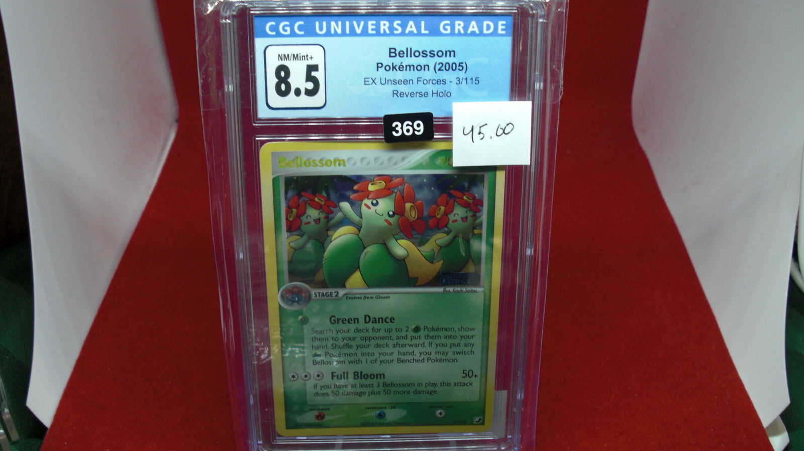 cgc graded bellossom ex mint 8.5 (1 of 1)