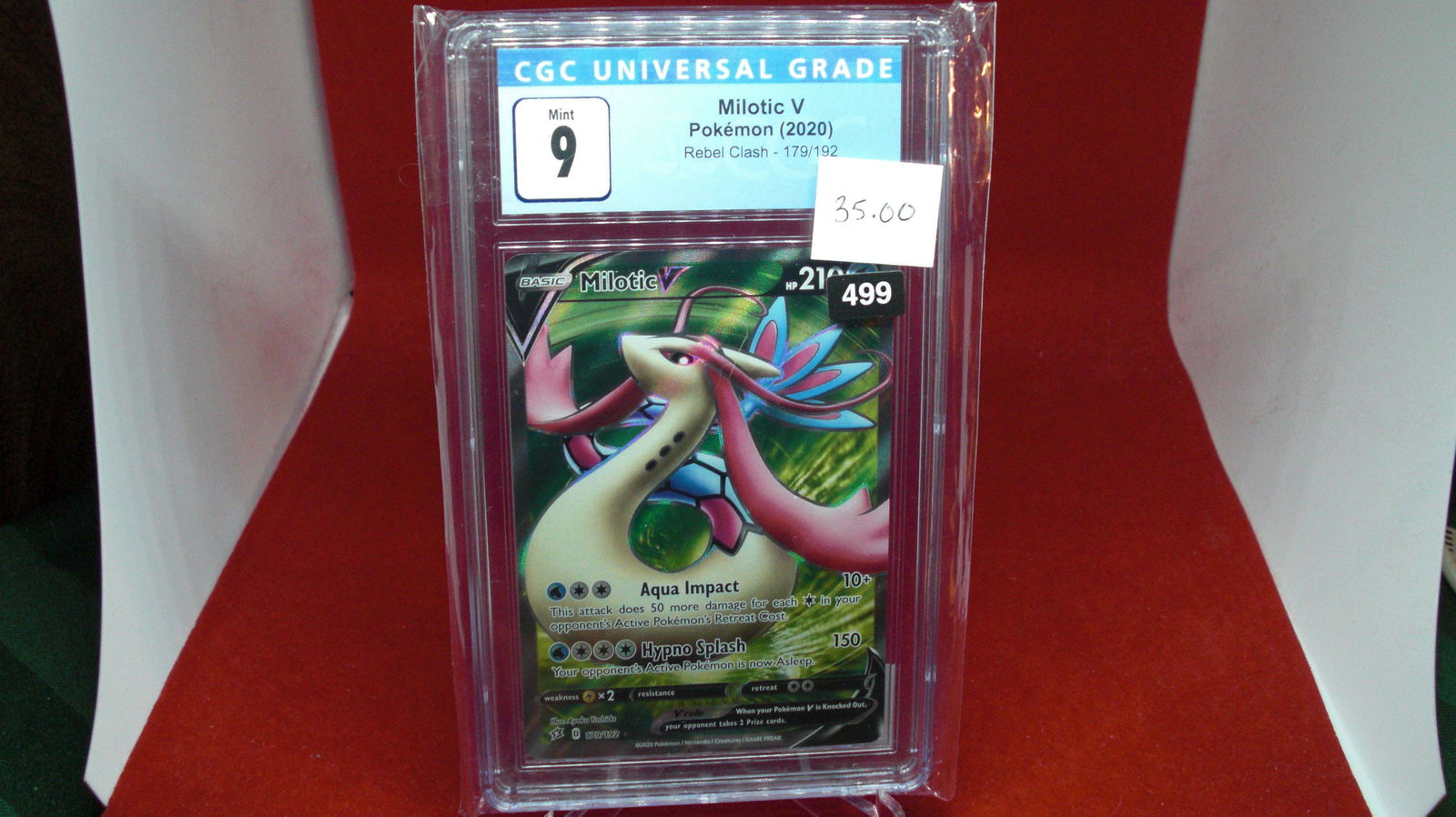 cgc graded milotic v mint 9 (1 of 1)