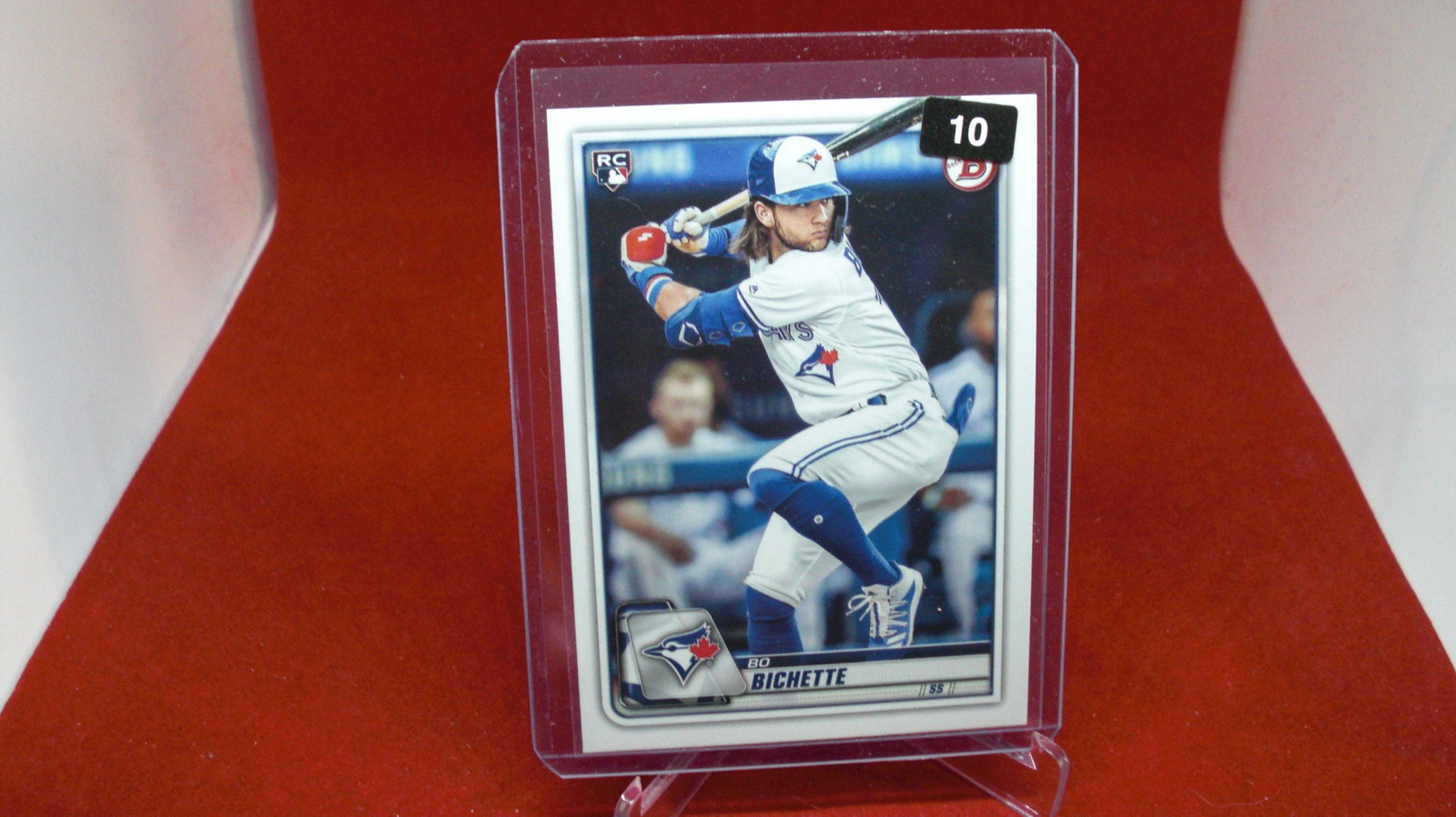 bo bichette rookie: in top loader