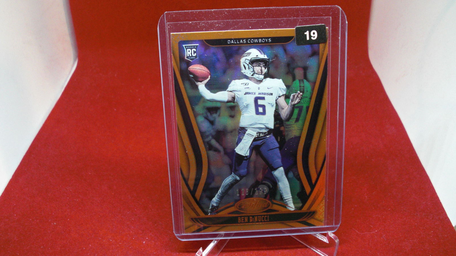 ben dinucci orange rookie #123/199 (1 of 1)