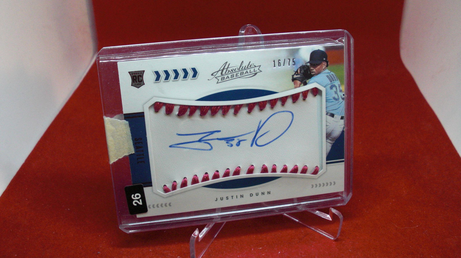 justin dunn signature patch #05/75 (1 of 1)