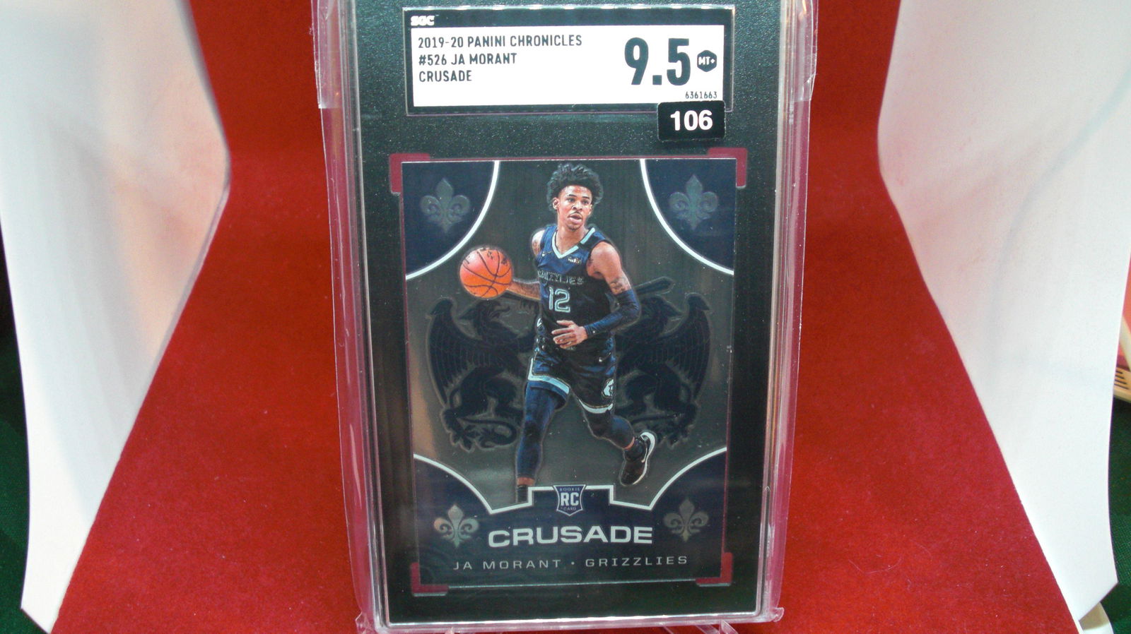 sgc graded ja morant mint 9.5 (1 of 1)