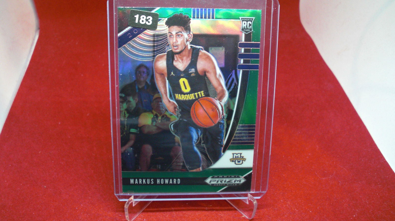 markus howard green prizm rookie (1 of 1)