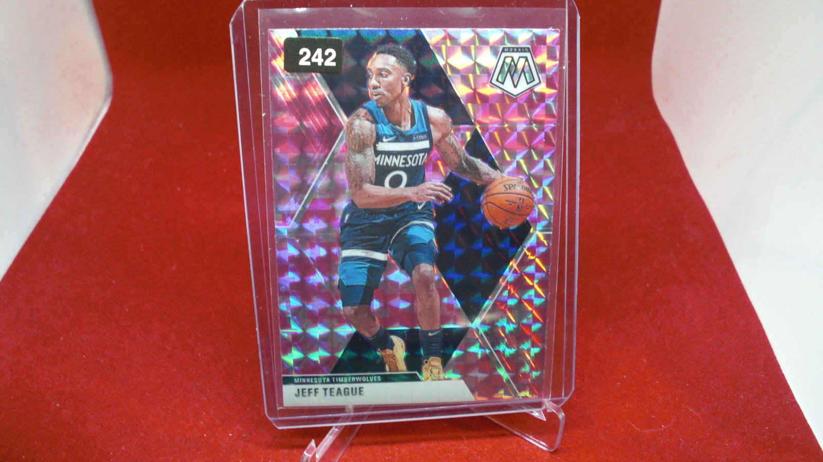 jeff teague pink mosaic: in top loader