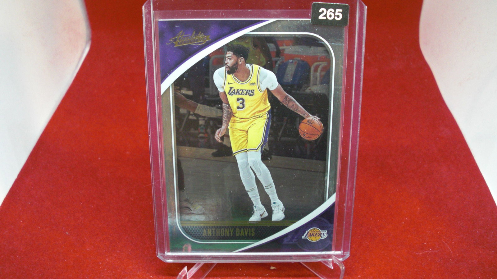 anthony davis no.46: in top loader