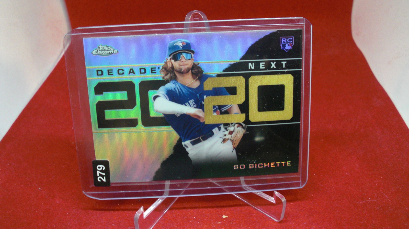 bo bichette rookie: in top loader