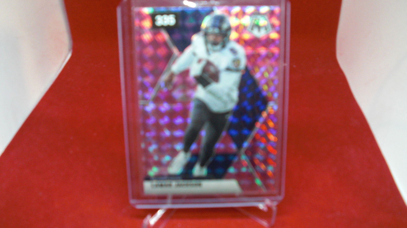 lamar jackson pink mosaic (1 of 1)