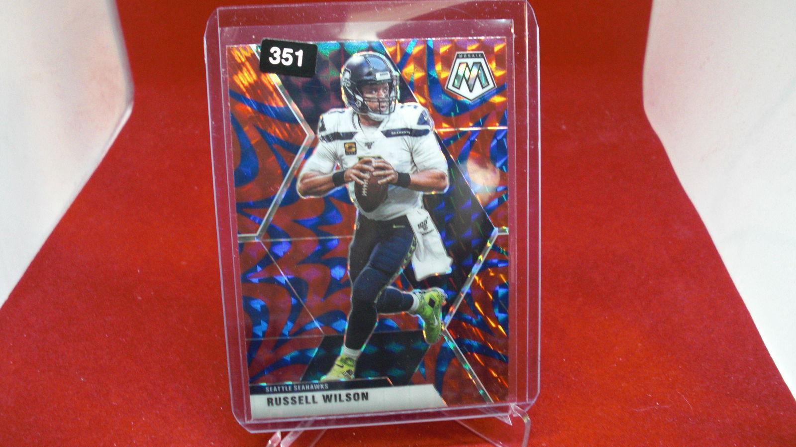 russell wilson red/blue mosaic (1 of 1)