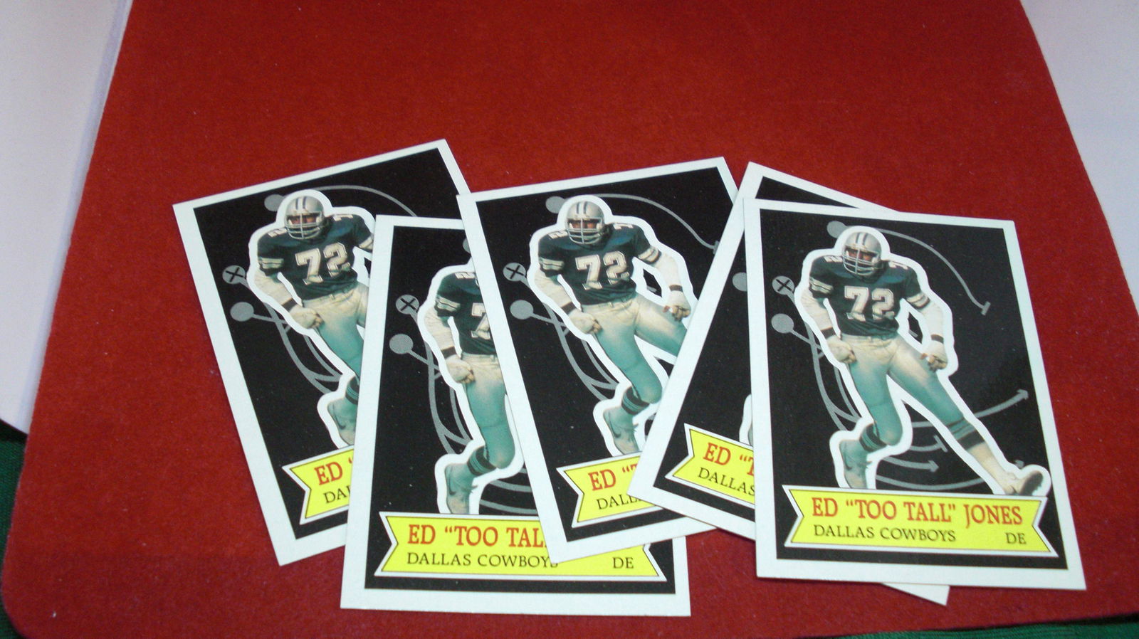 lot of 5 ed too tall jones cards (1 of 1)